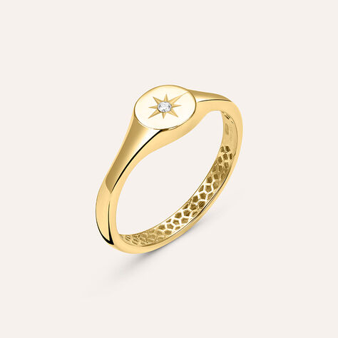 Anello Chevalier Beverly Oro Giallo Cubic Zirconia - Anelli Chevalier Donna | Stroili