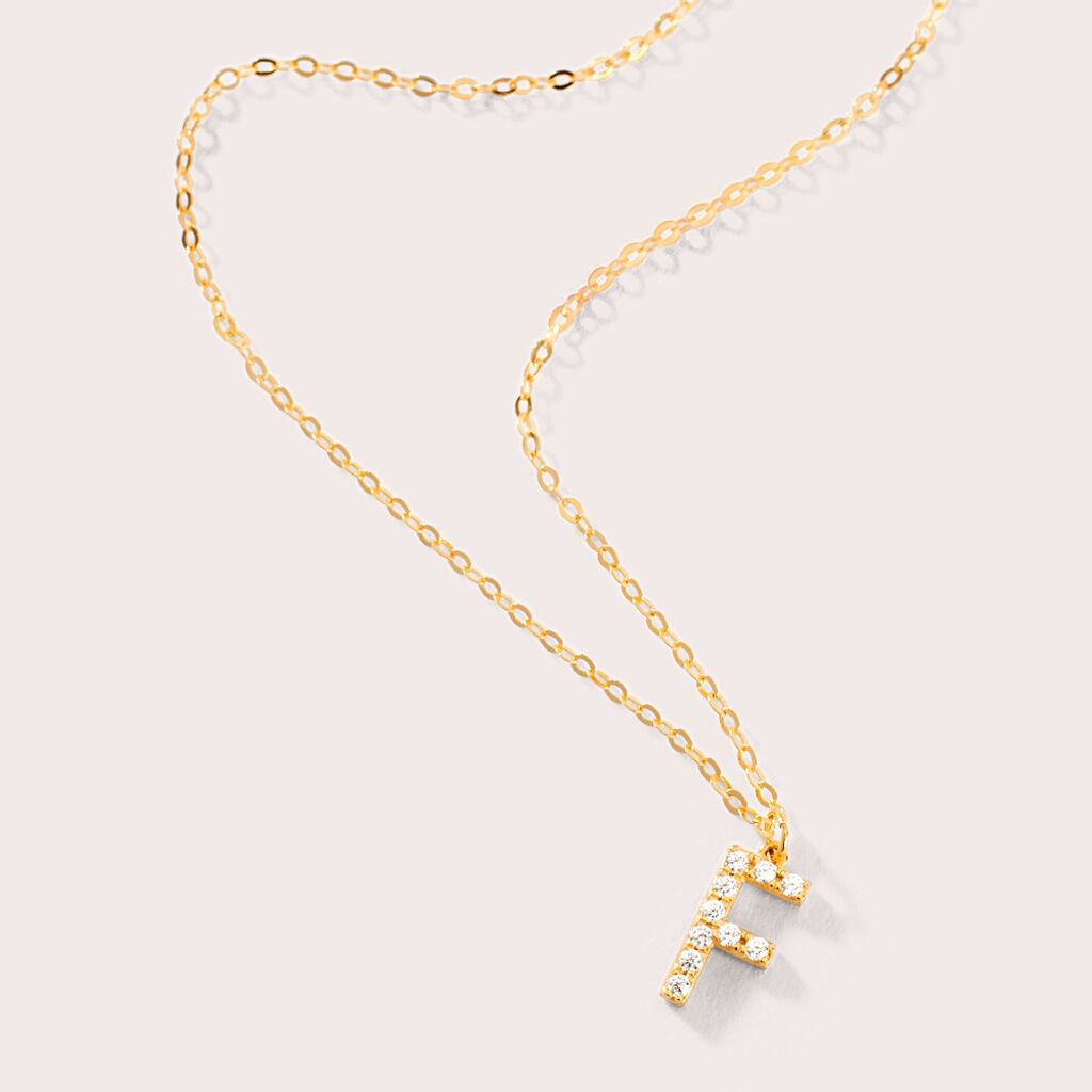Collana Claire Oro Giallo Cubic Zirconia - Collane Donna | Stroili