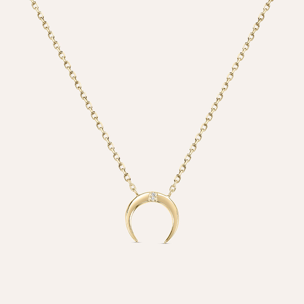 Collana Golden Dream Placcato Oro Giallo Cubic Zirconia