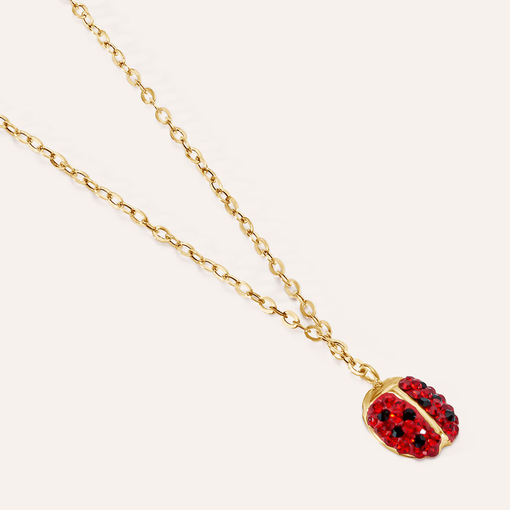 Collana Mon Petit Oro Giallo Cristallo - Collane Bambino | Stroili