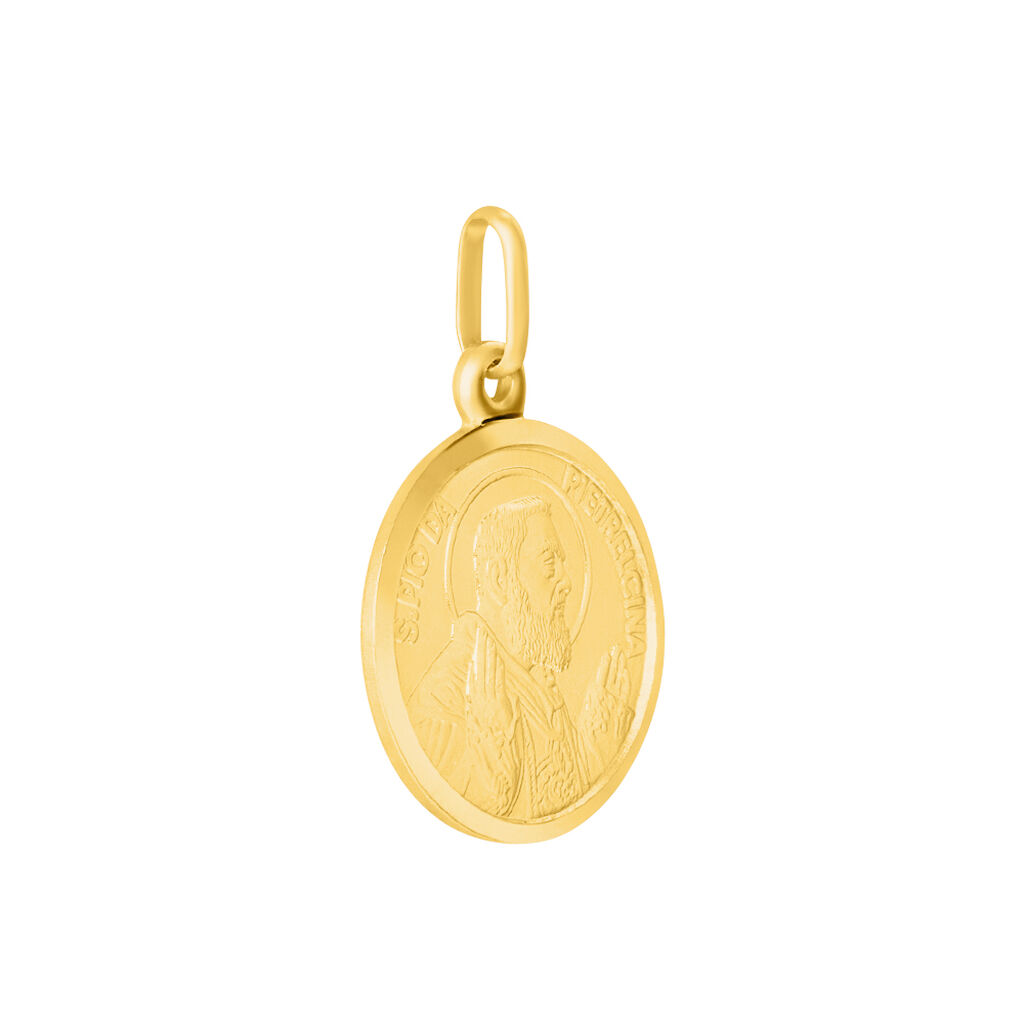 Pendente Holy Oro Giallo - Ciondoli con Incisione Unisex | Stroili