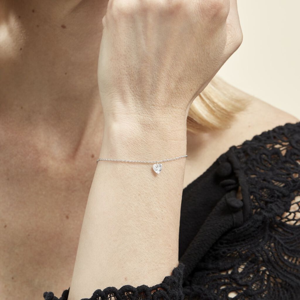 Bracciale Silver Elegance Argento Rodiato Cubic Zirconia - Bracciali Love Donna | Stroili