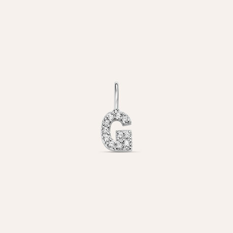 Pendente Love Beats Argento Rodiato Cubic Zirconia - Ciondoli Donna | Stroili