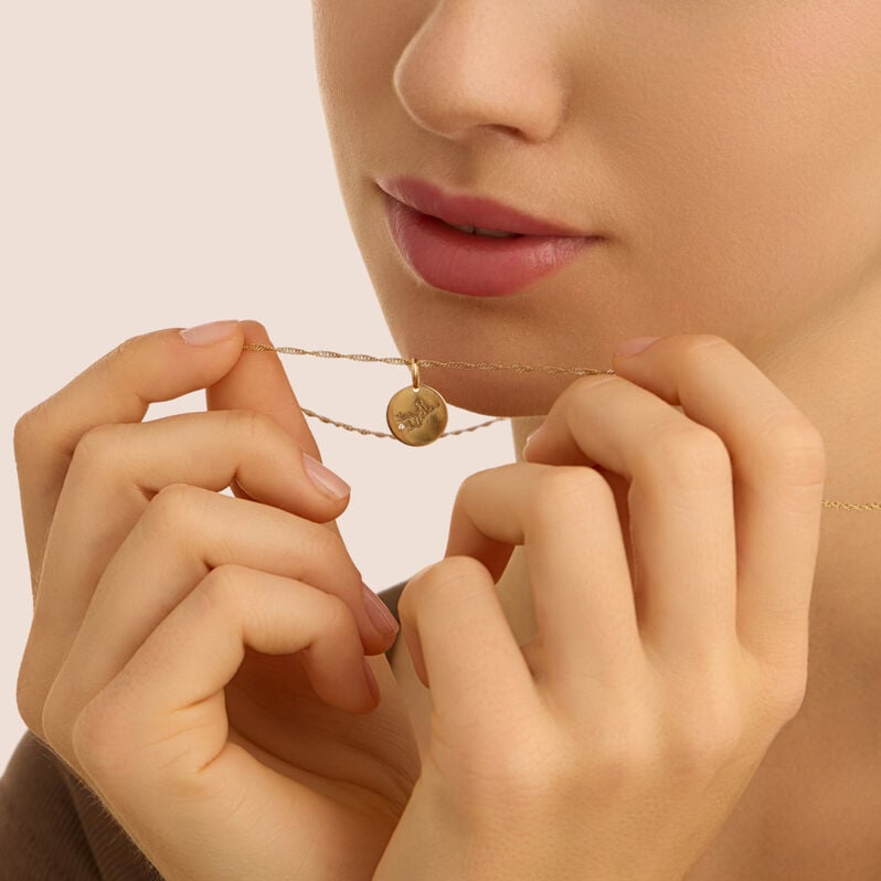 Pendente Poème Oro Giallo Cubic Zirconia - Ciondoli Donna | Stroili
