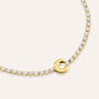 Bracciale Tennis Aura Acciaio Dorato Cubic Zirconia