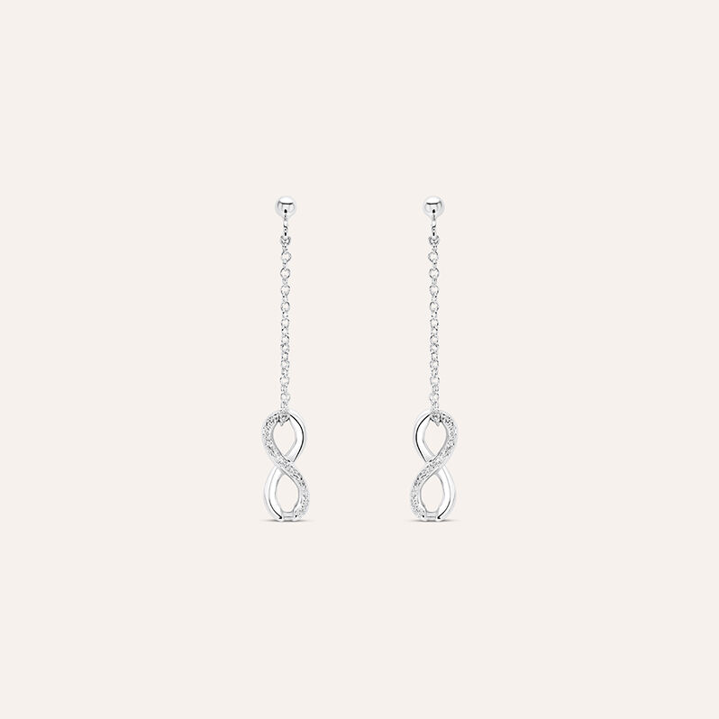 Orecchini Pendenti Silver Collection Argento Rodiato - Orecchini Pendenti Donna | Stroili