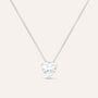 Collana Punto Luce Claire Oro Bianco Cubic Zirconia