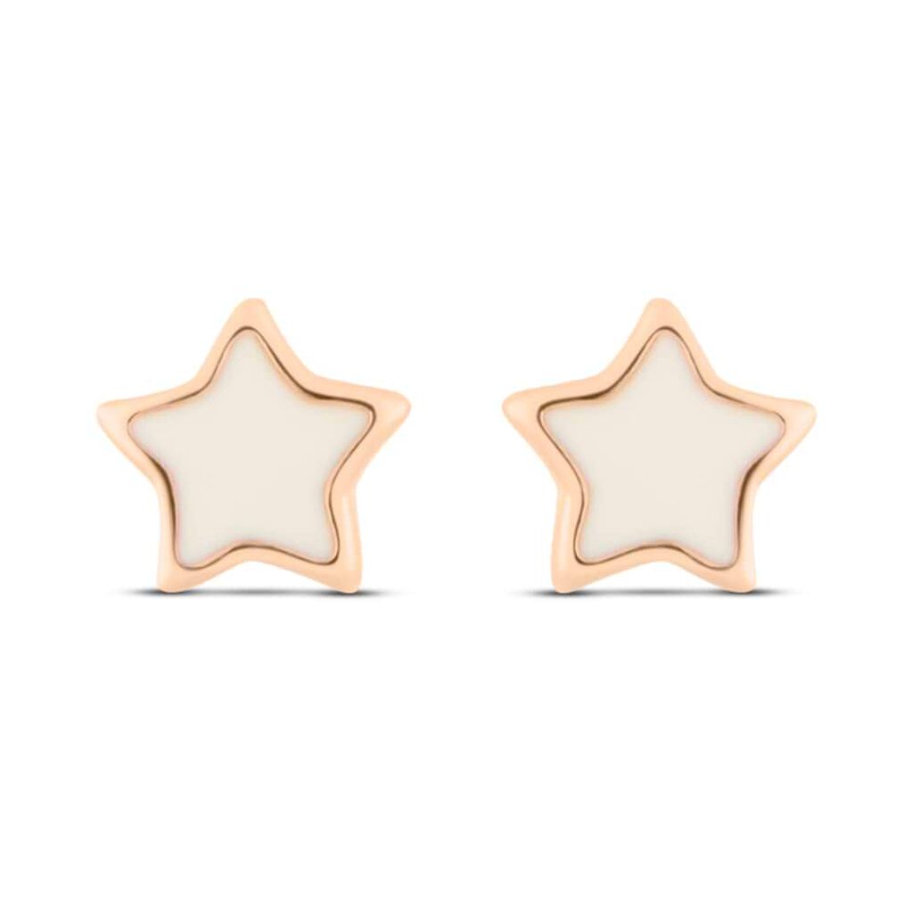 Orecchini Lobo Lady Sweet Acciaio Rosa - Orecchini a Lobo Donna | Stroili