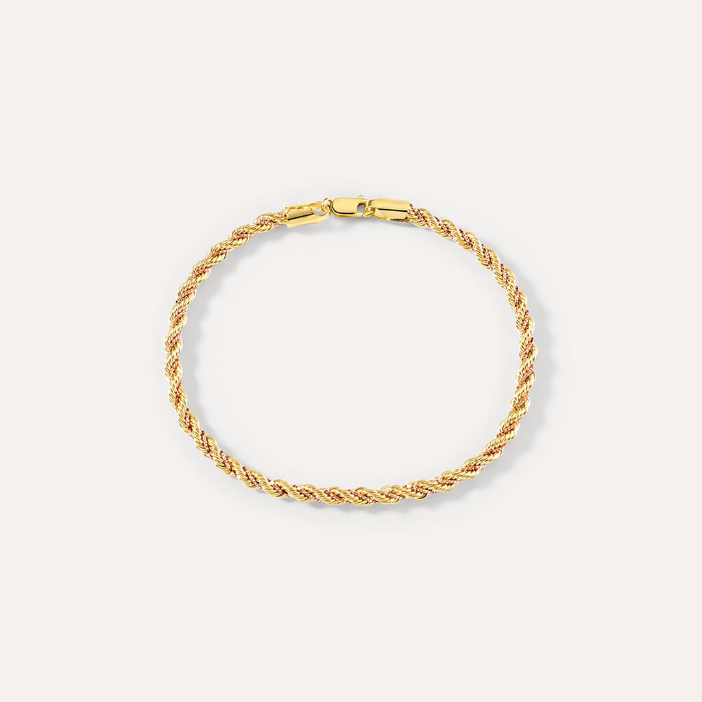 Bracciale Catena Colette Oro Bicolore Giallo / Rosa - Gioielli Donna | Stroili