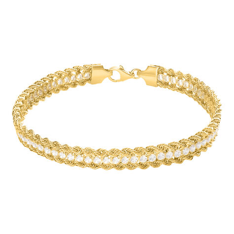 Bracciale Catena Colette Oro Giallo Cubic Zirconia - Bracciali Donna | Stroili