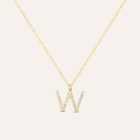 Collana Claire Oro Giallo Cubic Zirconia - Collane Donna | Stroili