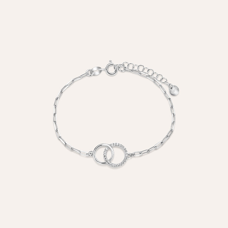 Bracciale Silver Shine Argento Rodiato Cubic Zirconia - Bracciali Donna | Stroili