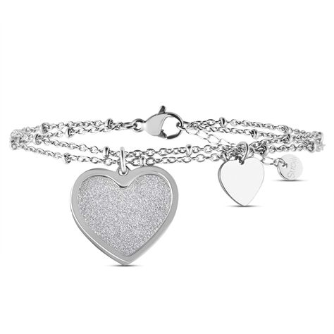 Bracciale Lady Shine Acciaio - Bracciali Love Donna | Stroili