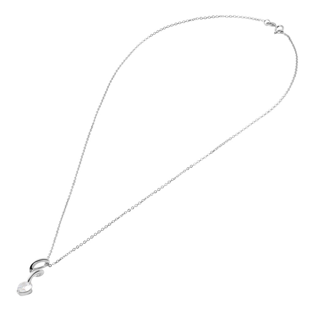 Collana Silver Elegance Argento Rodiato Cubic Zirconia - Collane Donna | Stroili