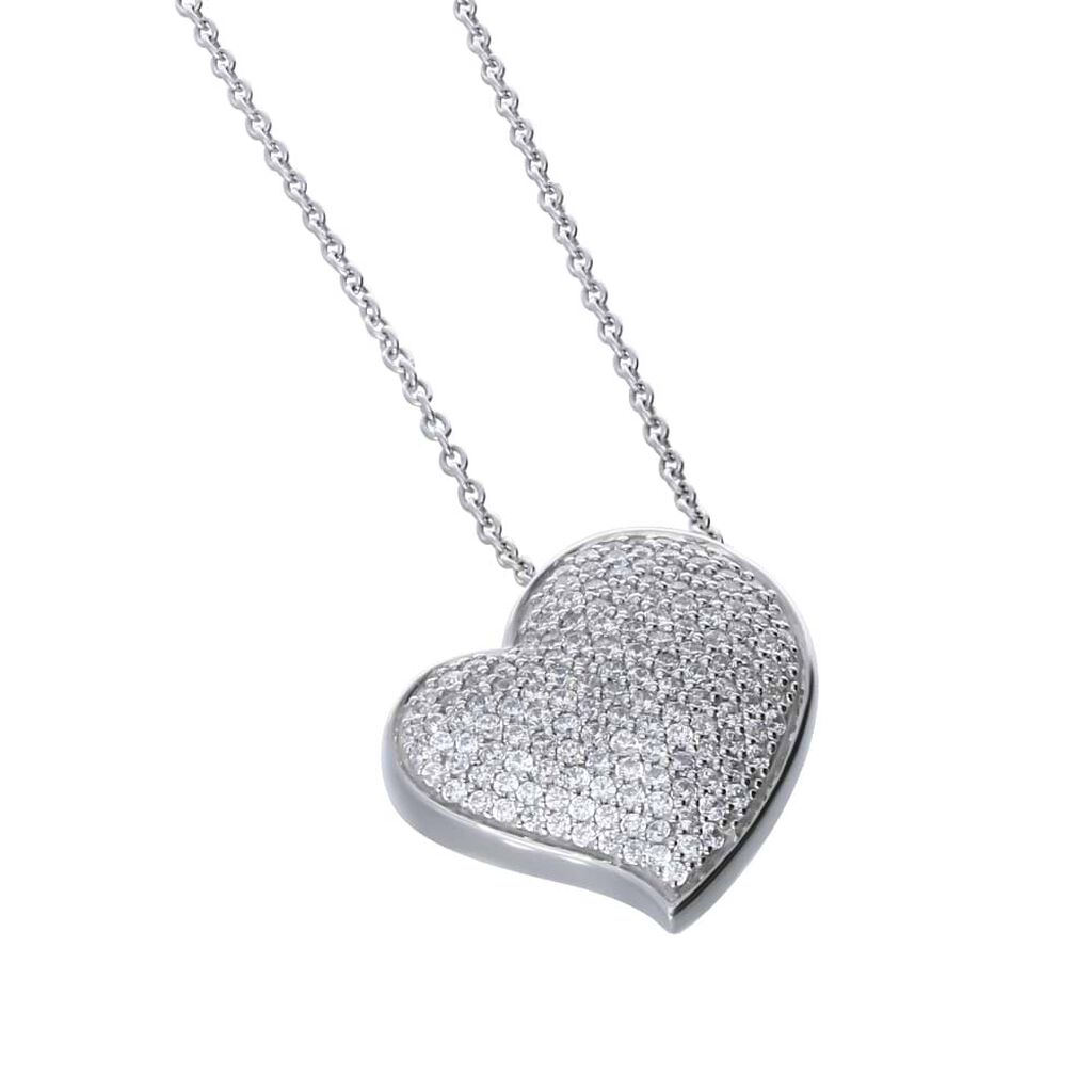 Collana Silver Shine Argento Rodiato Cubic Zirconia - Collane Donna | Stroili