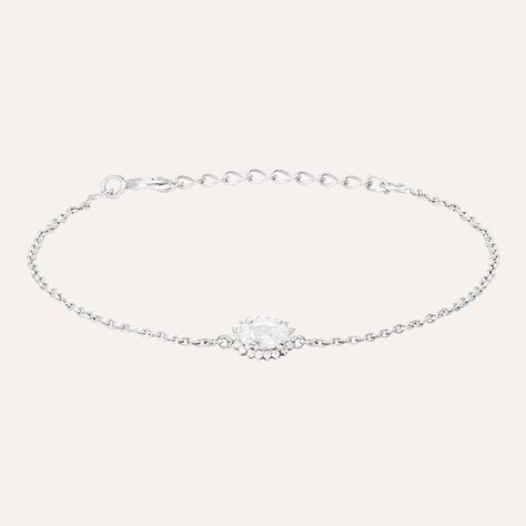Bracciale Silver Elegance Argento Rodiato Cubic Zirconia - Bracciali Donna | Stroili