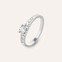 Anello Solitario Diamotion Oro Bianco Diamante