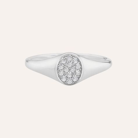 Anello Fantasia Silver Shine Argento Rodiato Cubic Zirconia - Anelli con Pietre Donna | Stroili