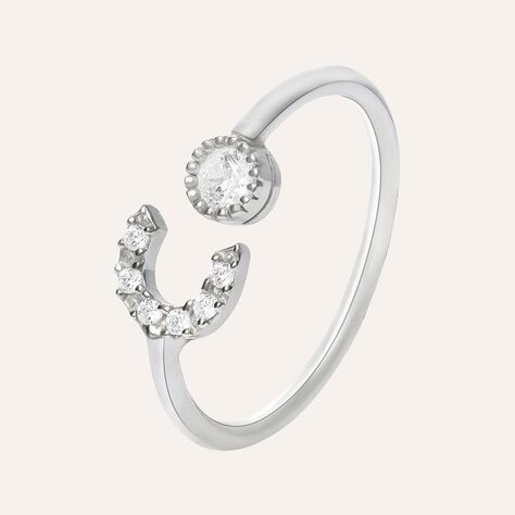 Anello Fantasia Silver Moments Argento Rodiato Cubic Zirconia - Anelli con Pietre Donna | Stroili