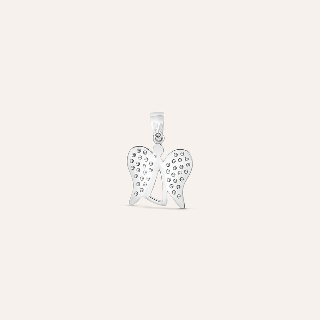 Pendente Holy Oro Bianco Cubic Zirconia - Ciondoli Donna | Stroili