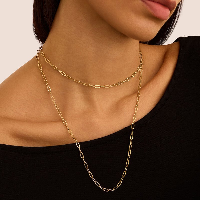 Collana Radiance Acciaio Dorato - Collane Donna | Stroili