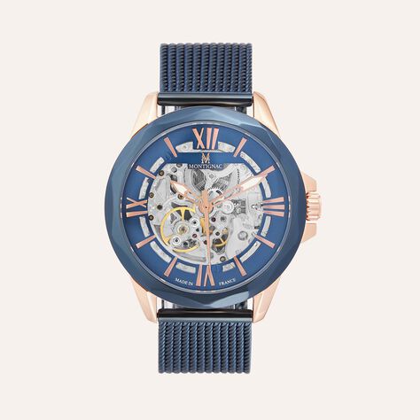 Orologio Automatico Montignac Round Mow804 - Orologi solo Tempo Uomo | Stroili