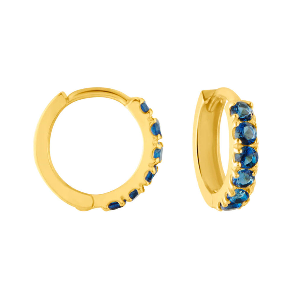 Orecchini A Cerchio Toujours Oro Giallo Cubic Zirconia - Orecchini a Cerchio Donna | Stroili