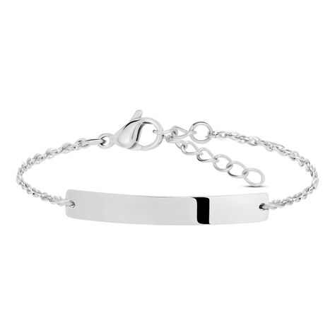 Bracciale Con Targhetta Lady Code Acciaio - Bracciali con Incisione Donna | Stroili