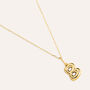 Pendente Love Beats Argento Dorato