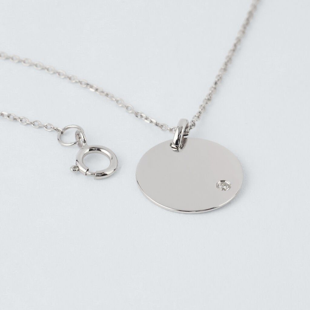 Collana Sophia Oro Bianco Diamante