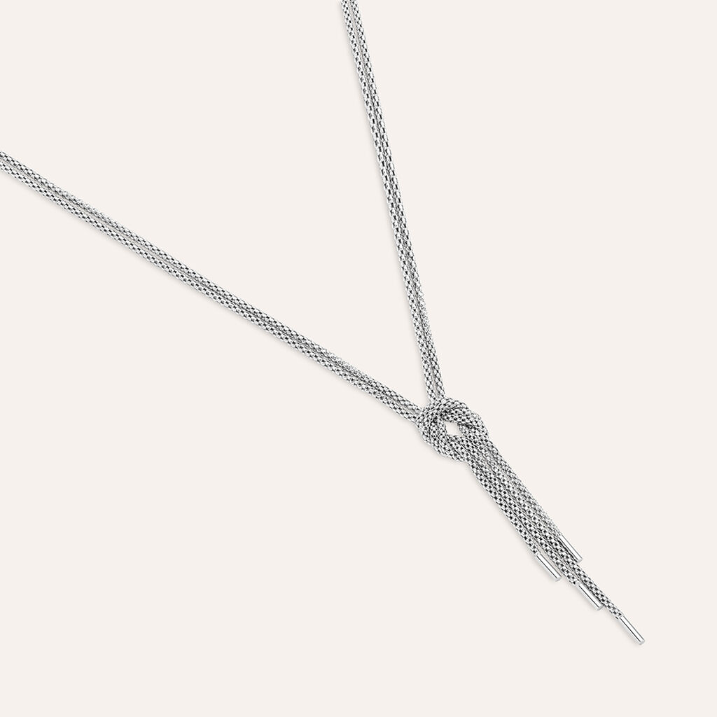 Collana Silver Collection Argento Rodiato