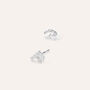 Mono Orecchino Lobo Silver Moments Argento Rodiato Cubic Zirconia