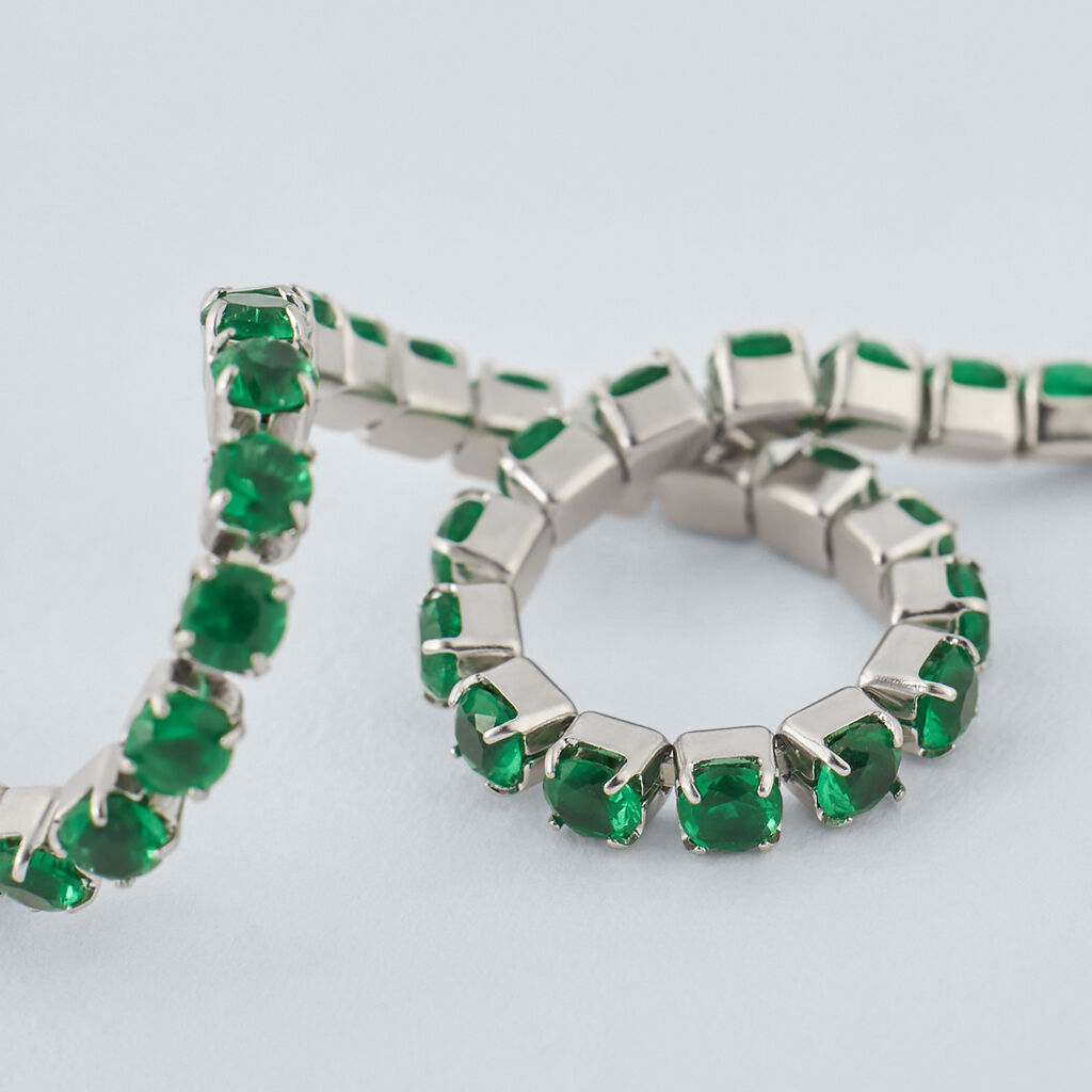 Bracciale Tennis Man Code Acciaio Cristallo