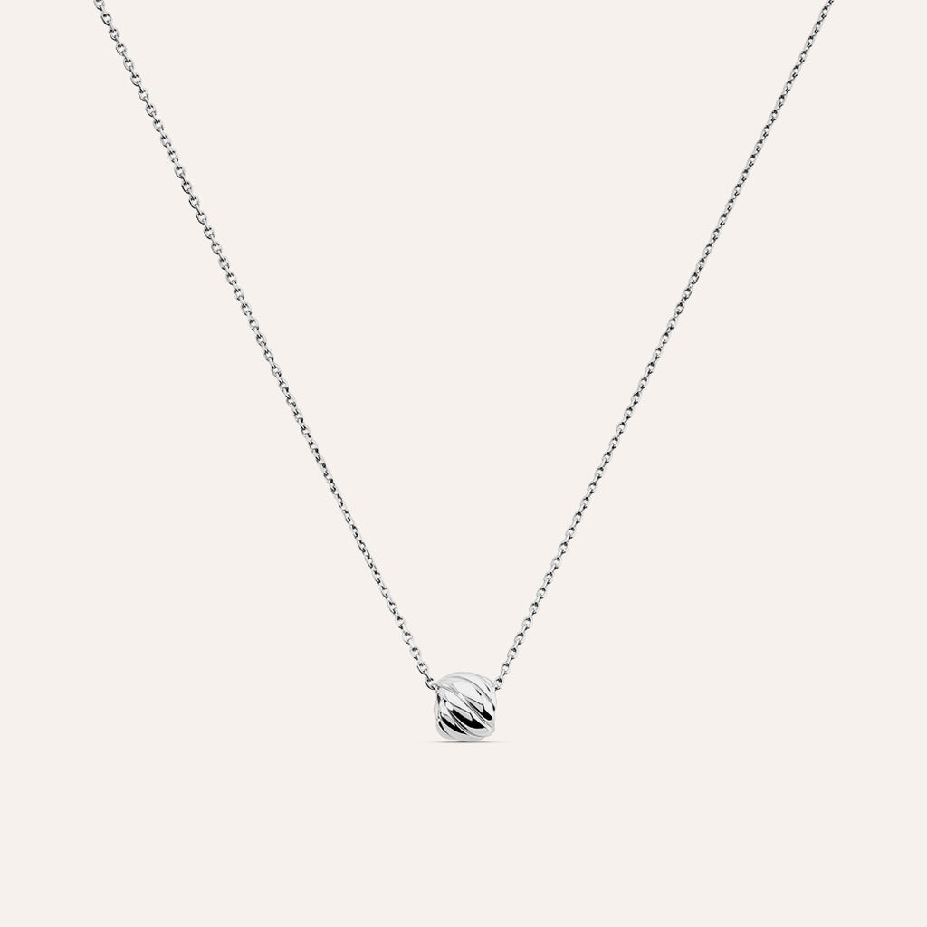 Collana Desideria Argento Nobile Rodiato