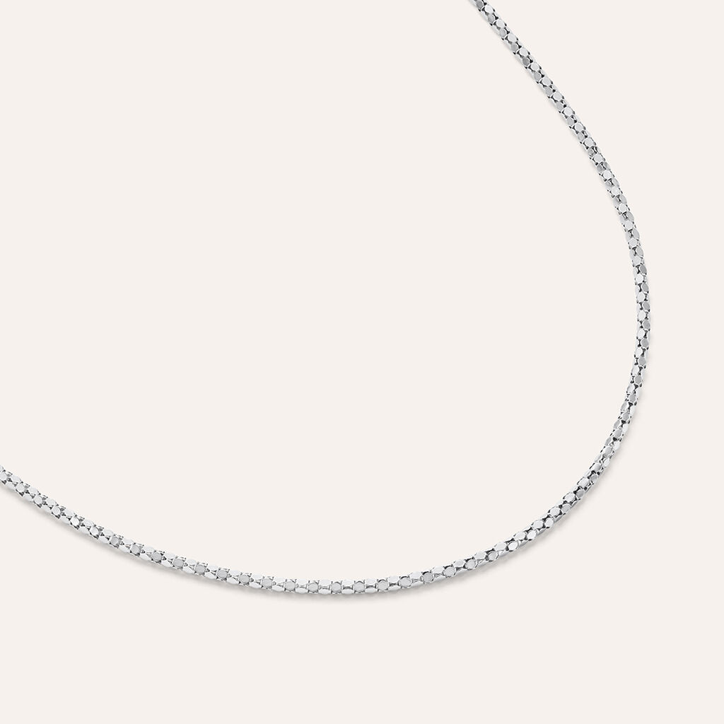 Catena Silver Collection Argento Rodiato - Collane Catena Donna | Stroili