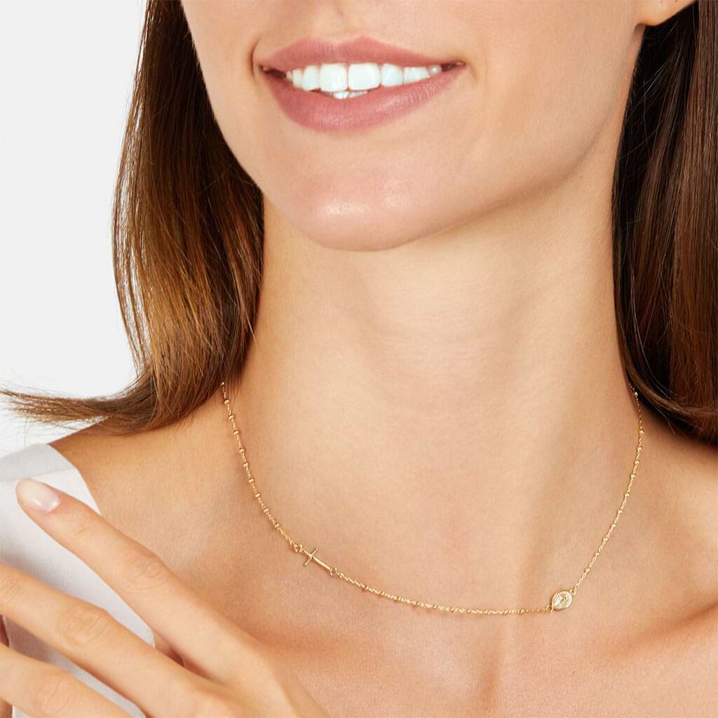 Collana Rosario Holy Oro Giallo - Collane Rosario Donna | Stroili