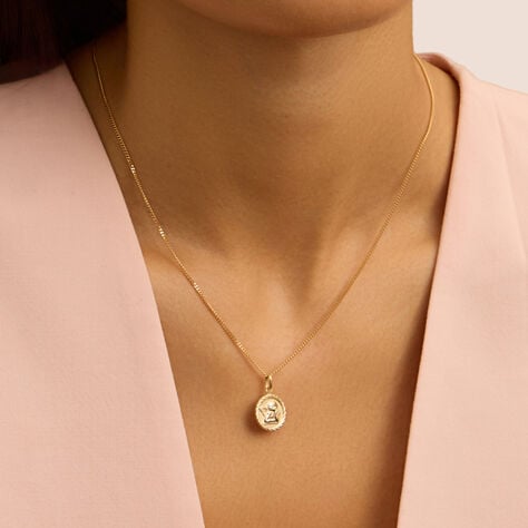 Pendente Holy Oro Giallo - Ciondoli con Incisione Unisex | Stroili