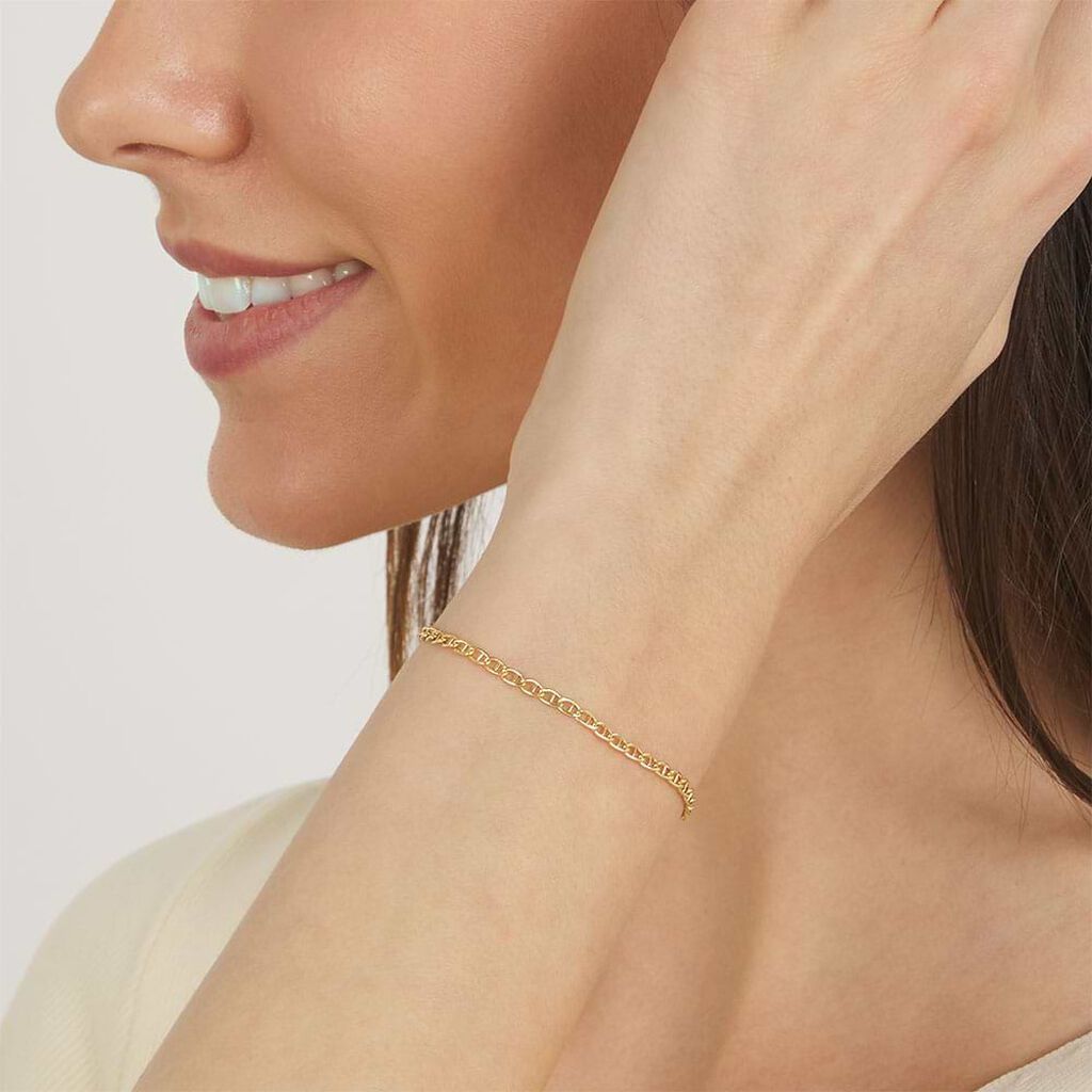 Bracciale Catena Colette Oro Giallo - Bracciali Unisex | Stroili