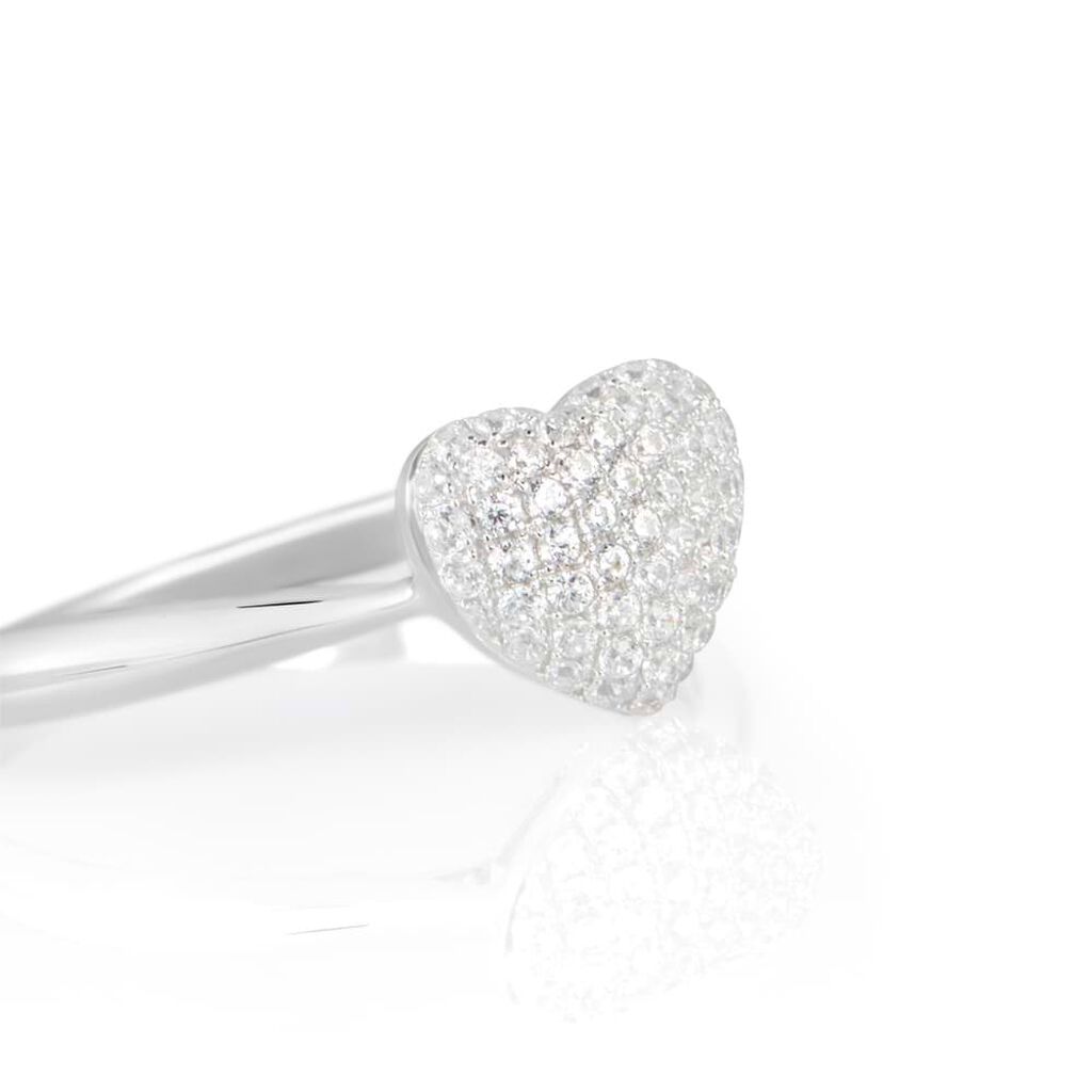 Anello Fantasia Claire Oro Bianco Cubic Zirconia - Anelli con Pietre Donna | Stroili
