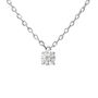 Collana Punto Luce Grace Oro Bianco Diamante