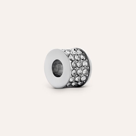 Bead Essential Code Acciaio Cristallo - Beads Uomo | Stroili