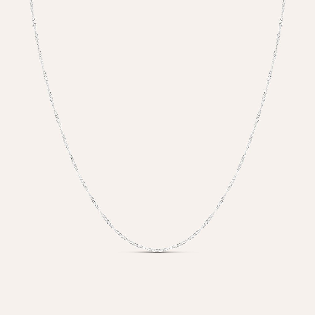 Catenina Po&egrave;me Oro Bianco