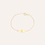 Bracciale Con Targhetta Holy Oro Giallo