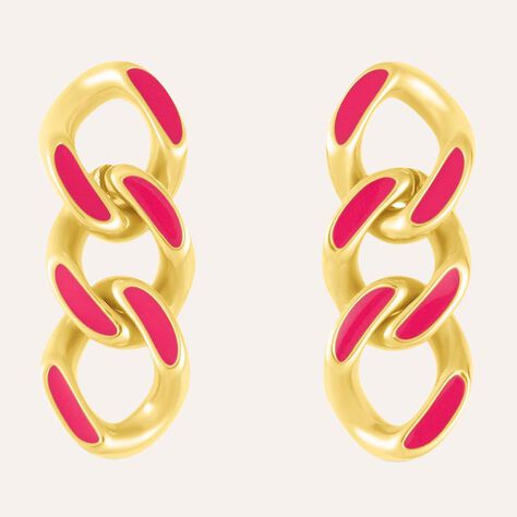 Orecchini Pendenti Lady Sweet Acciaio Dorato - Orecchini Pendenti Donna | Stroili