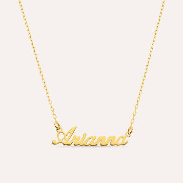 Collana Arianna Gold Names Oro Giallo
