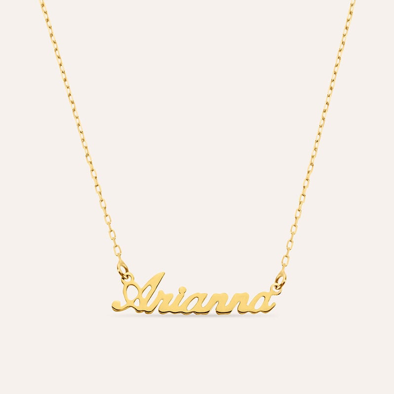 Collana Arianna Gold Names Oro Giallo - Collane Unisex | Stroili