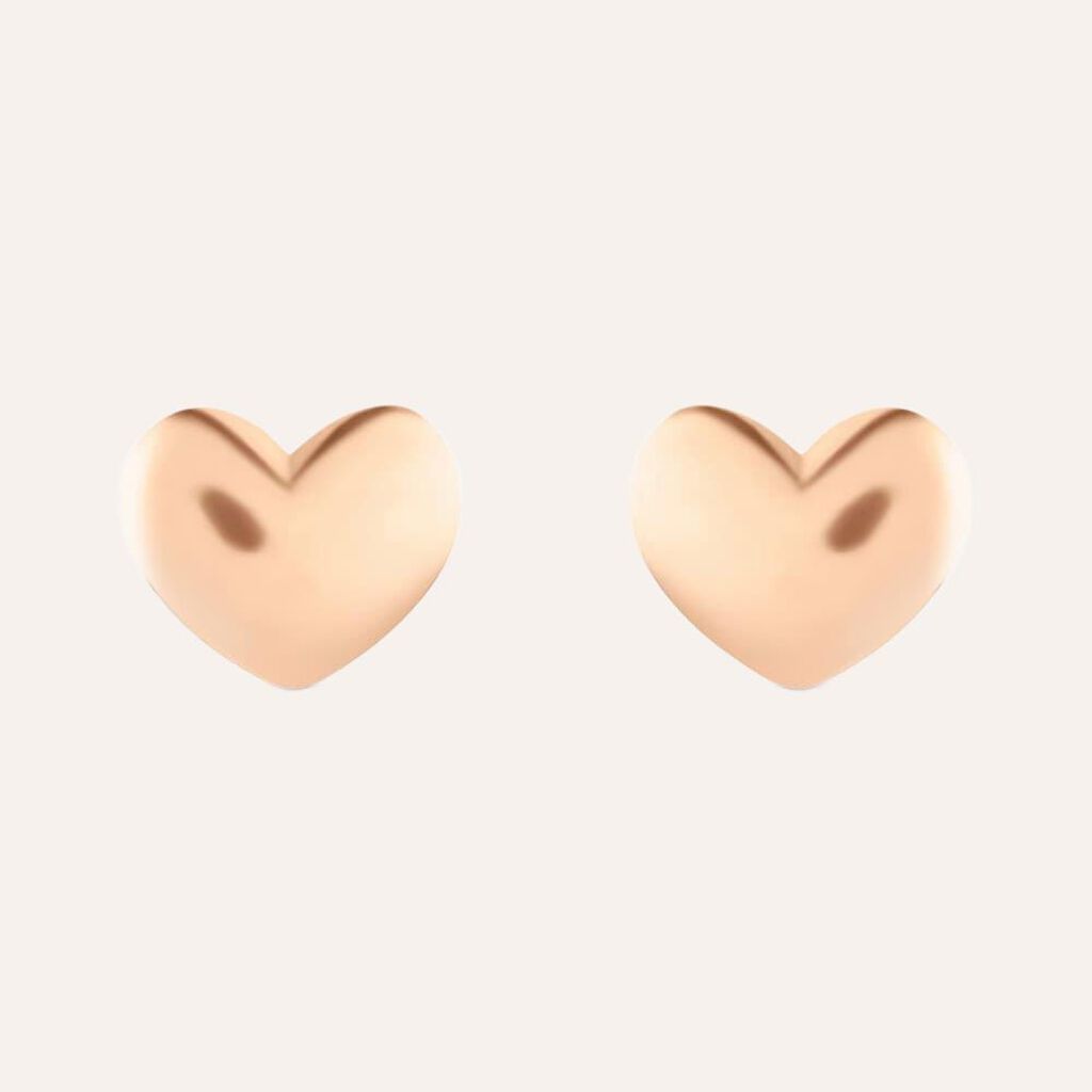 Orecchini Lobo Silver Baby Argento Rosa