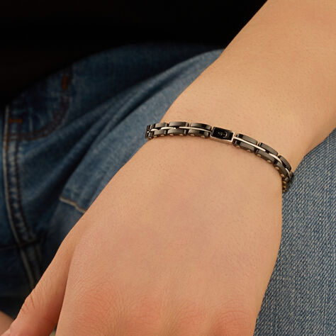Bracciale Man Code Acciaio - Bracciali Uomo | Stroili