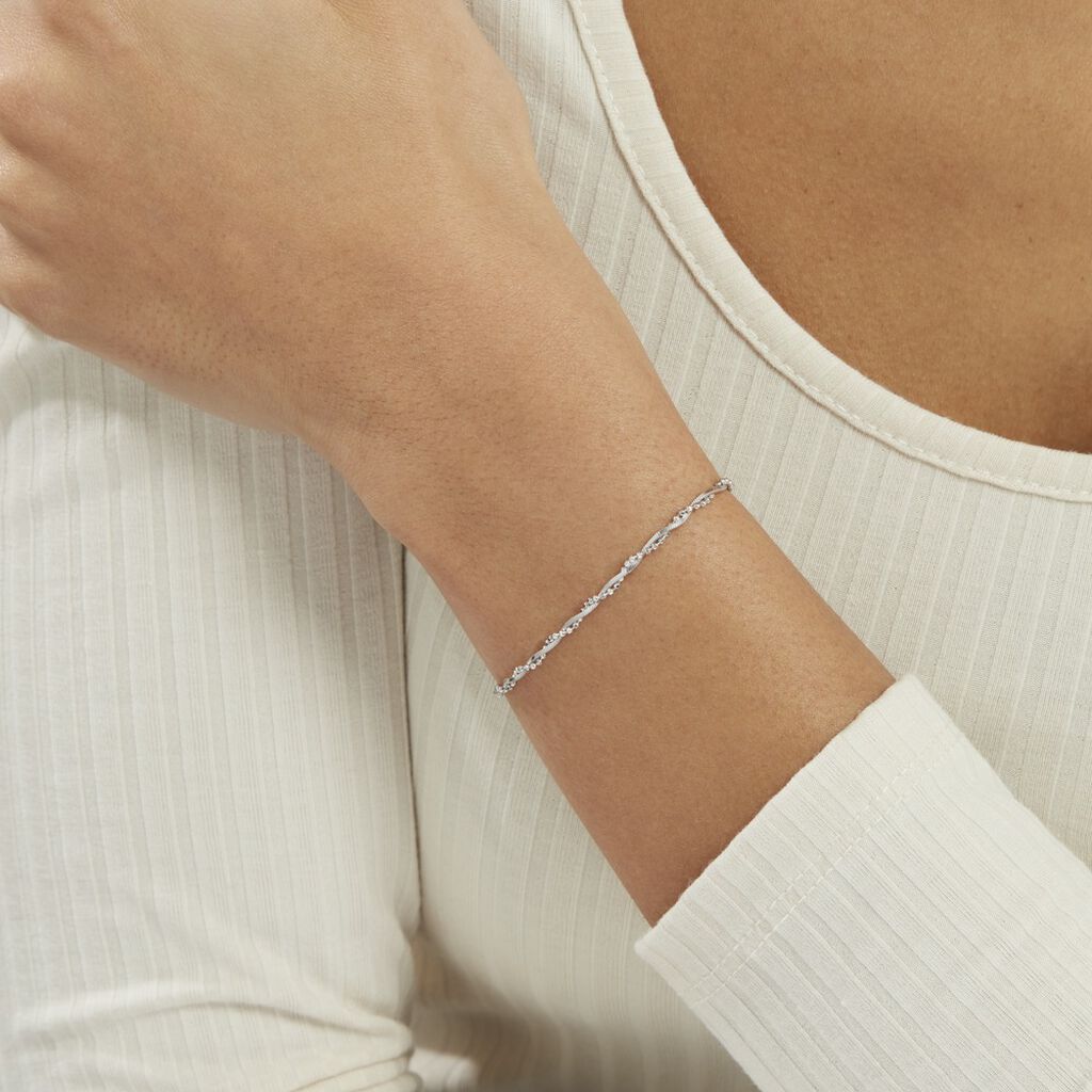 Bracciale Catena Silver Collection Argento Rodiato - Bracciali Donna | Stroili