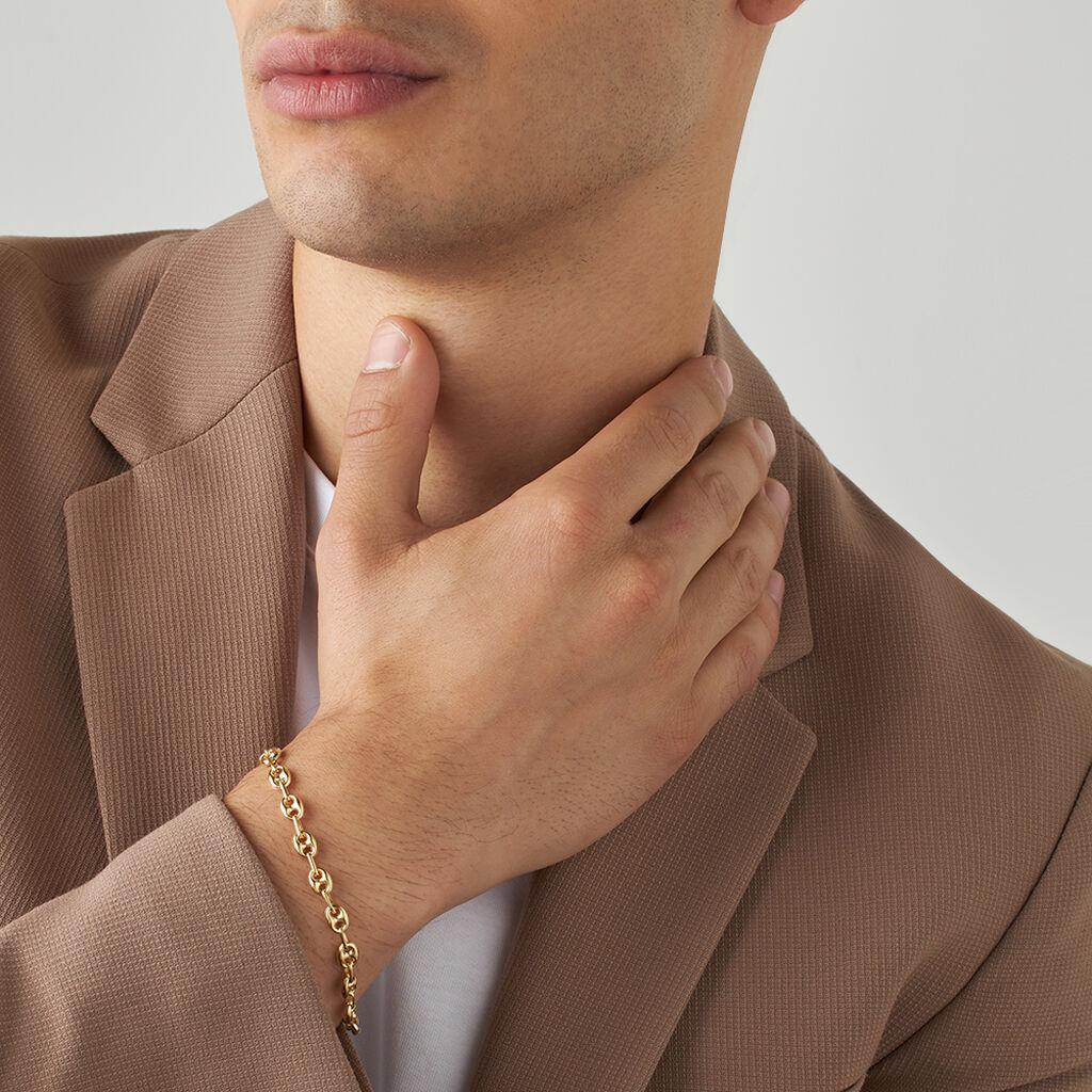 Bracciale Catena L'homme Or Oro Giallo - Bracciali Uomo | Stroili